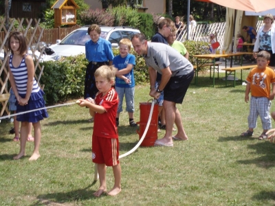 Sommerfest 2012 Kinderzielspritzen